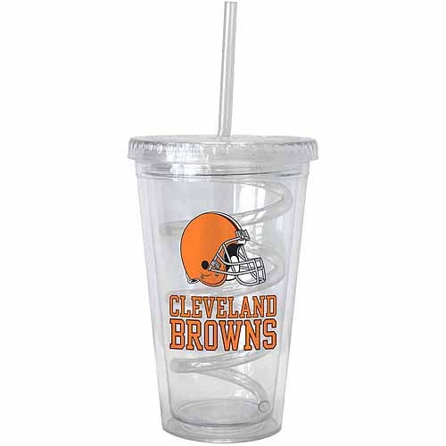 NFL New York Giants Tumbler with Swirl Straw 16-ounce